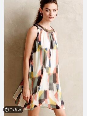 Anthropologie - HD in Paris sleeveless swing dress